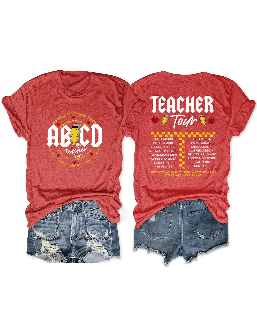 ABCD Teacher Tour T-shirt
