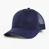 Suede Mesh Sports Embroidered Baseball Cap Solid Color Versatile Peaked Cap