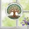 Kit d&rsquo;ornement solaire &agrave; losange arbre de vie 7,87x7,87 pouces