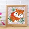 Kleiner Fuchs - Kristall Diamond Painting - 18*18cm