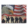 Eagle-11CT Stamped Cross Stitch Kit(46*36cm)