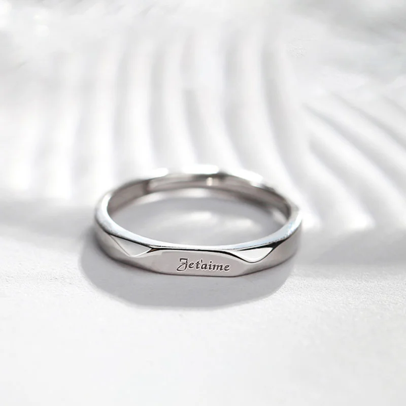 Sterling silver ring for men and women
