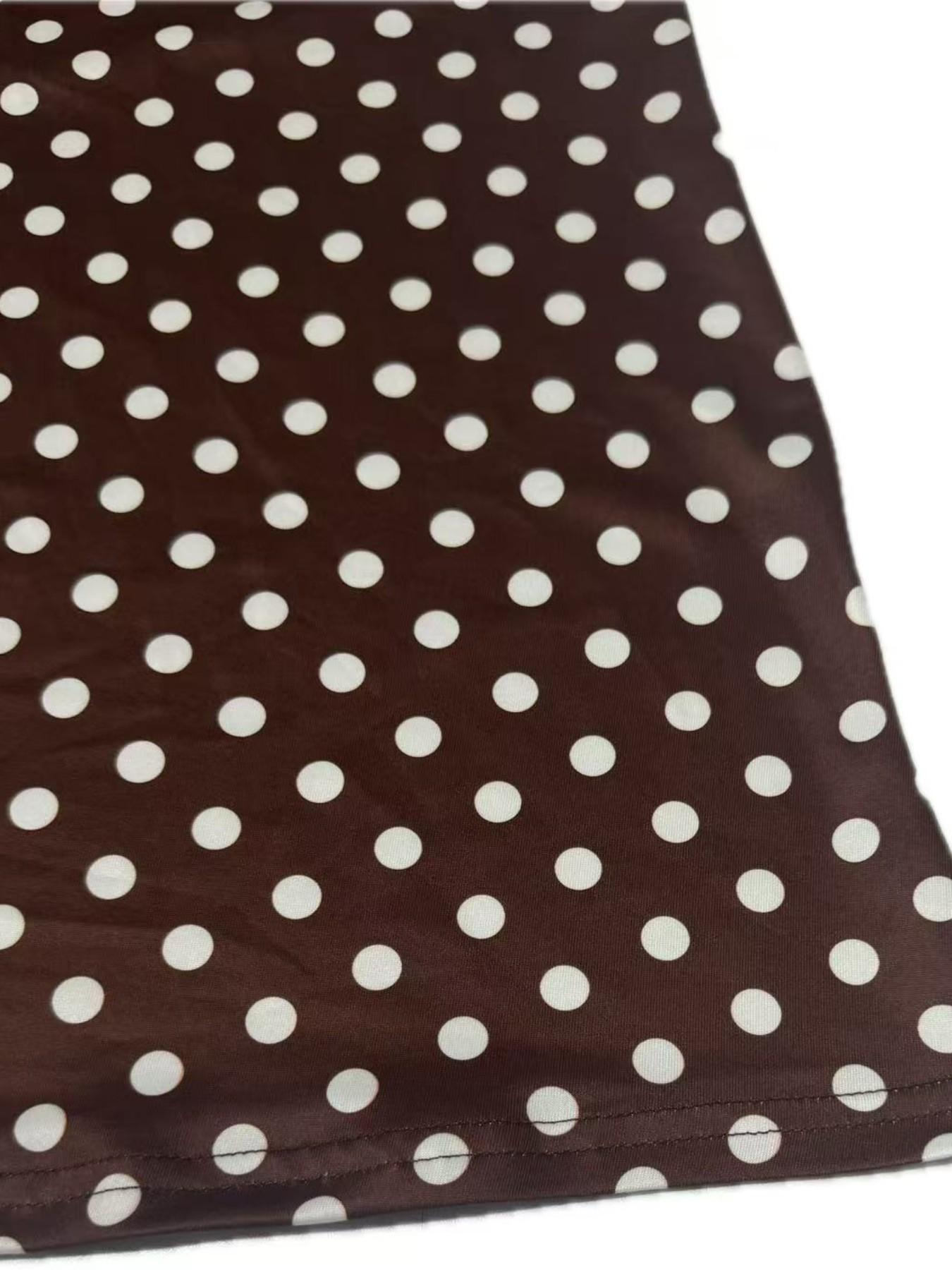 Women's Polka Dot Printed Ruched Waist Sleeveless Halter Dress, Elegant All Season Fashion, Perfect for Casual Wear, Stylish and Comfortable, Casual Fashion Chic, Casual Chic Outfit