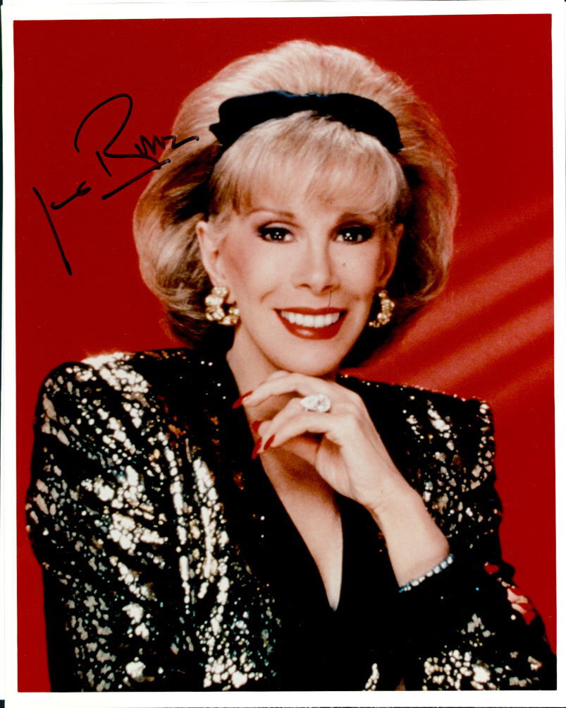 Joan Rivers signed authentic 8x10 Photo Poster painting COA