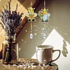 2pcs Crystal Light Catcher Diamond Painting Sunflower Gnome Suncatcher Hanging Kits