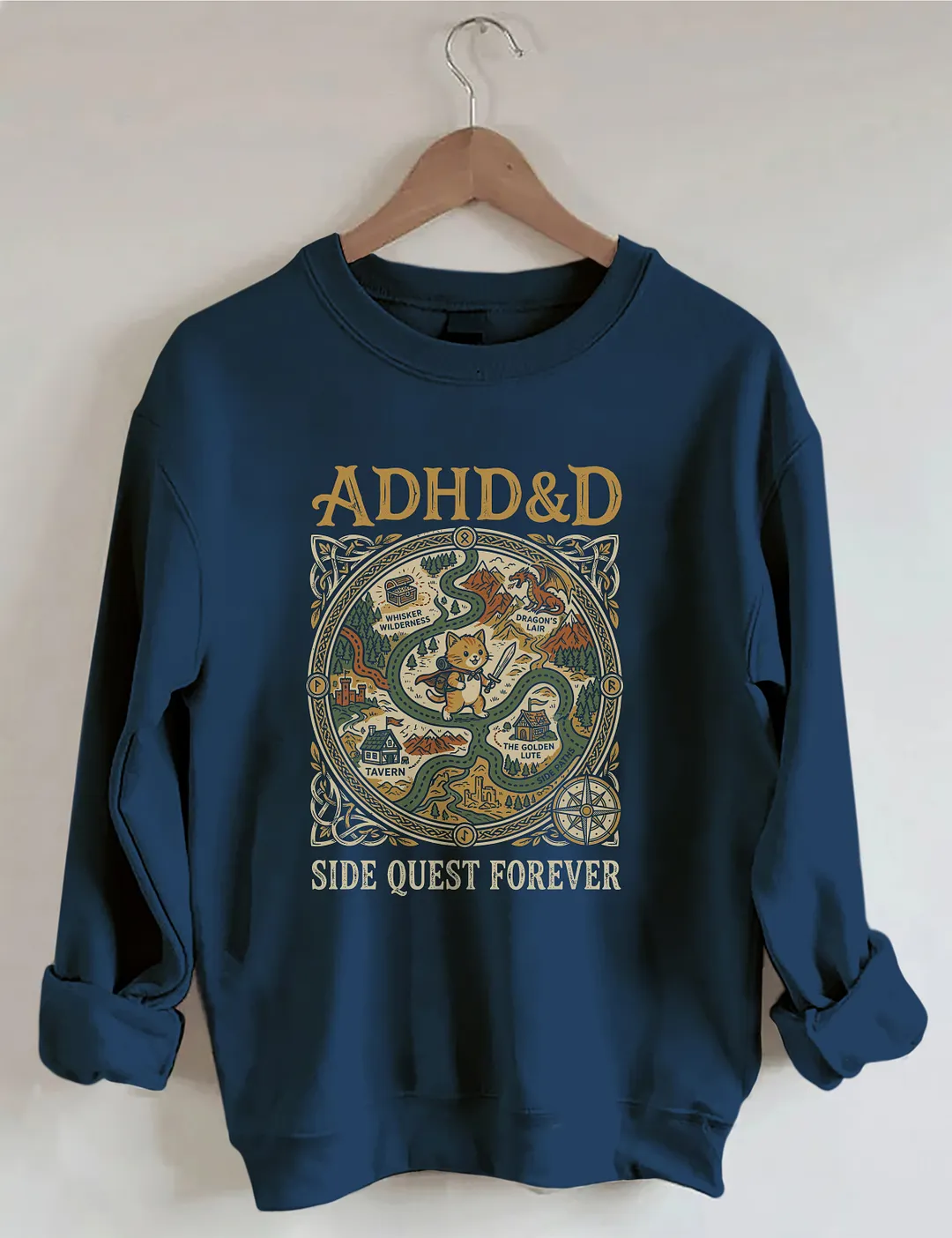 ADHD&D Side Quest Forever Sweatshirt