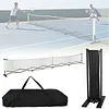 [US Local Warehouse] 22ft Telescopic Peak Ball Posts with Wheels Movable Net Posts Frame Pickleball Training Netting for Indoor & Outdoor Courts