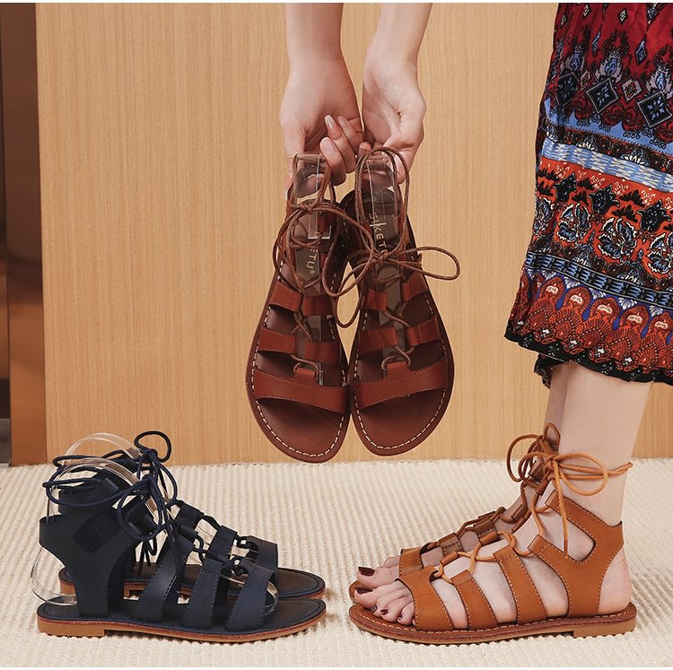 Summer Casual Comfort Cross Strap Sandals