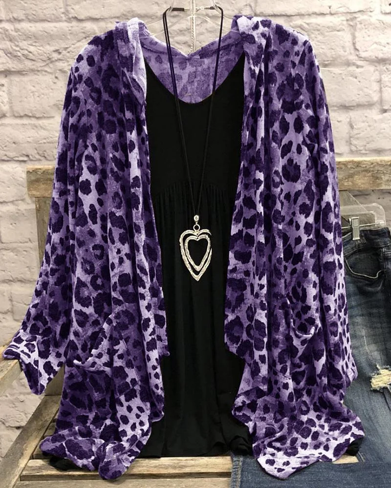 Casual Irregular Pattern Cardigan
