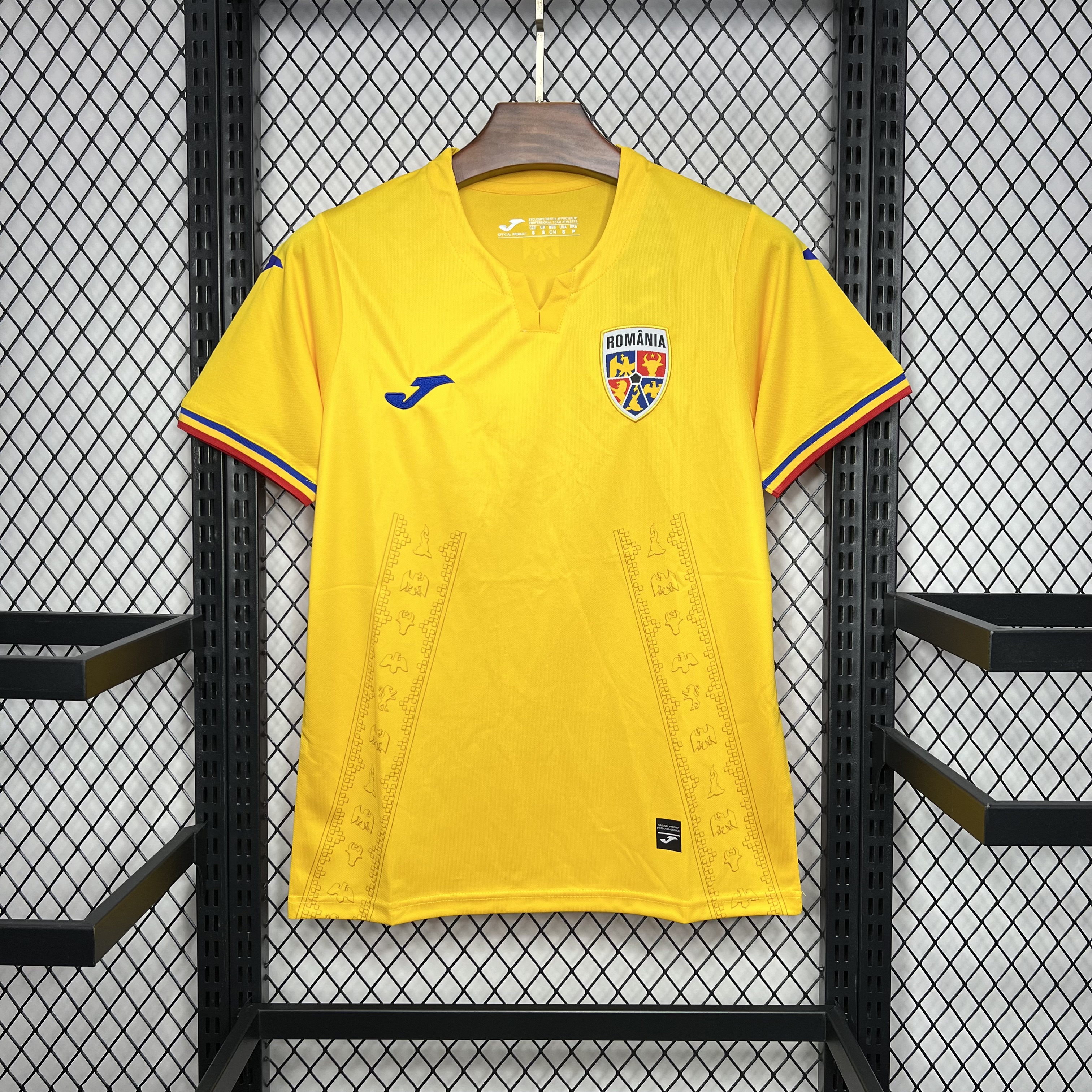 Romania 2024 Home Stadium Jersey - Fans Version