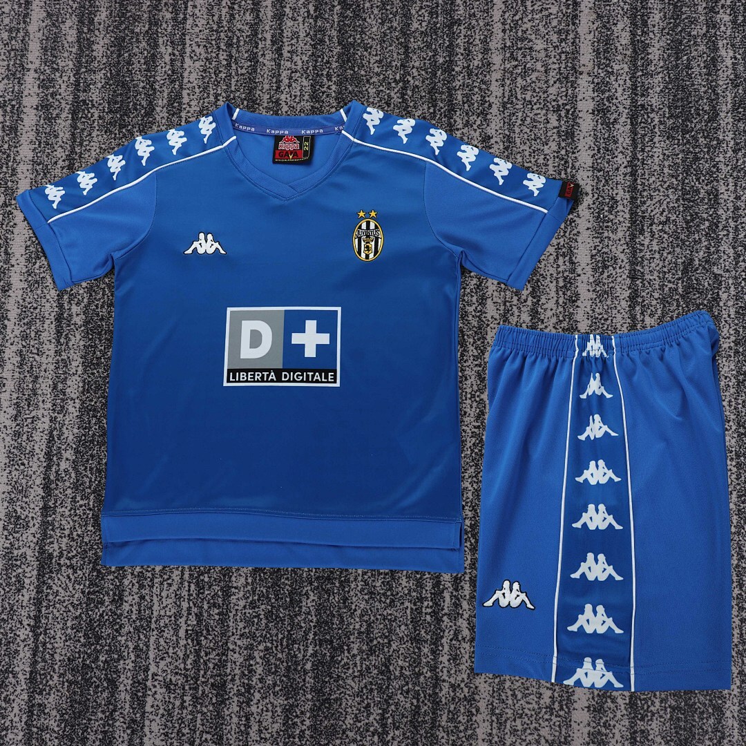 1999/2000 Retro Juventus Away Football Jersey 1:1 Thai Quality Kids Size joyfball