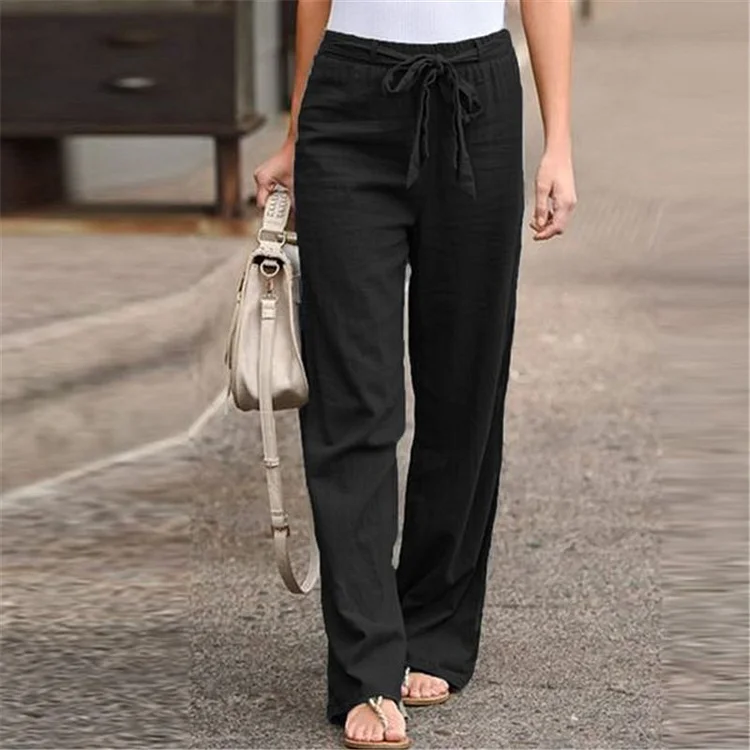 Women's Casual Loose And Simple Trousers