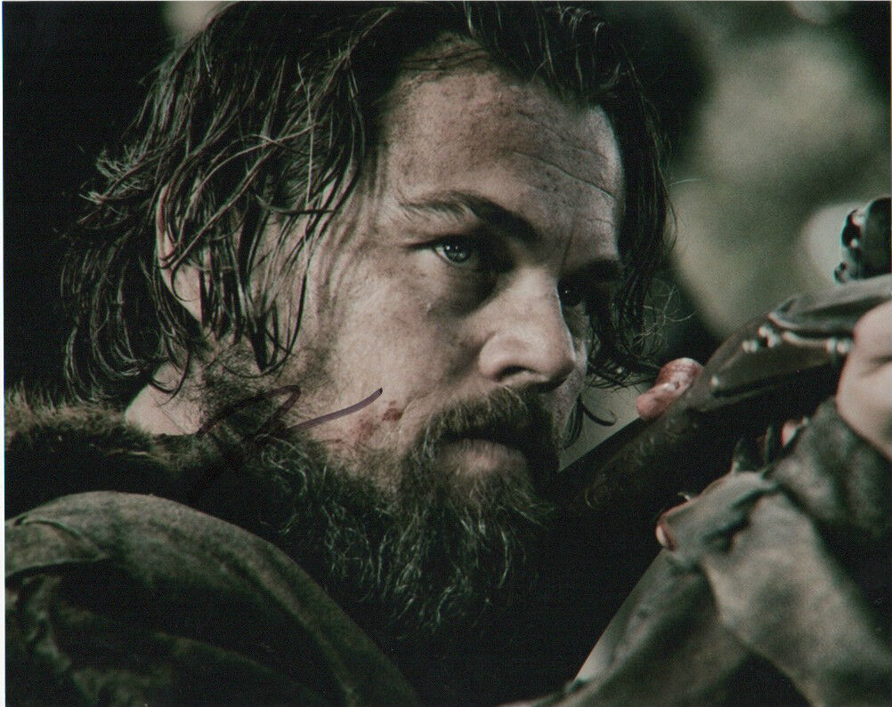 Leonardo DiCaprio Revenant Autographed Signed 8x10 Photo Poster painting COA #7