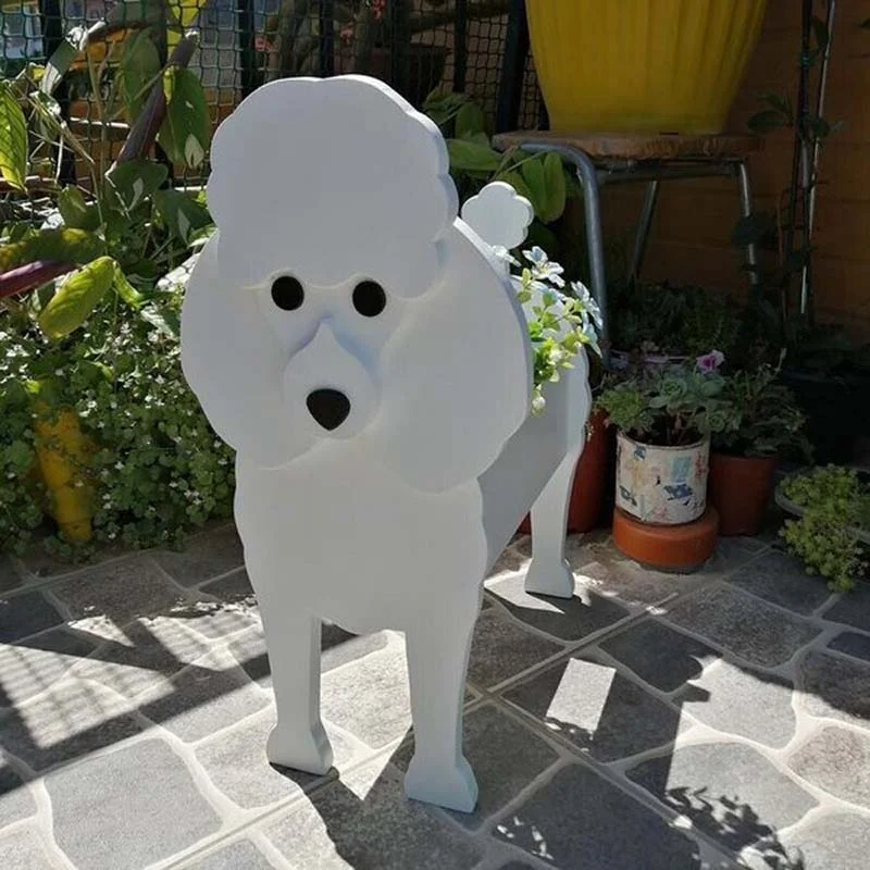 VigorDaily Poodle Planter AP023