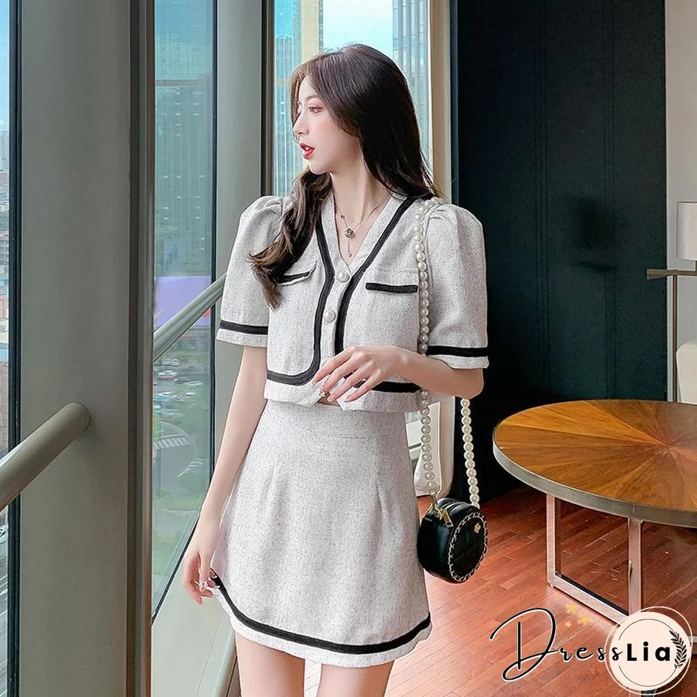 Fashion Short Two-Piece Set P11695