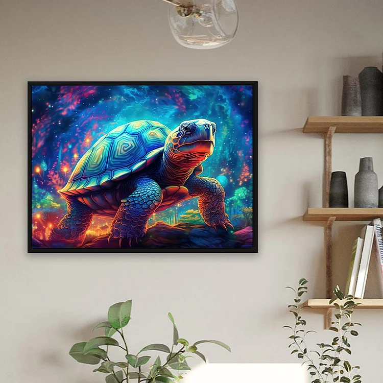 Beach Turtle - Full Round - Diamond Painting (30*40cm)