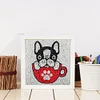 Children series | Round Diamond and Diamond Painting Kit | Han Dog