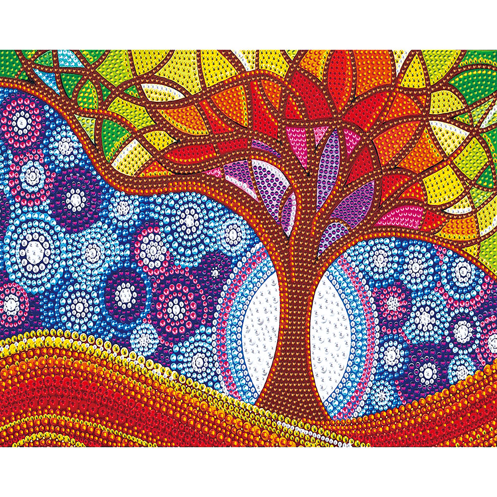 

Tree - Crystal Special Shaped Diamond Painting - 40*30CM, 501 Original