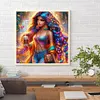 Diamond Painting -DIY Round Drill Girl(40x40cm)