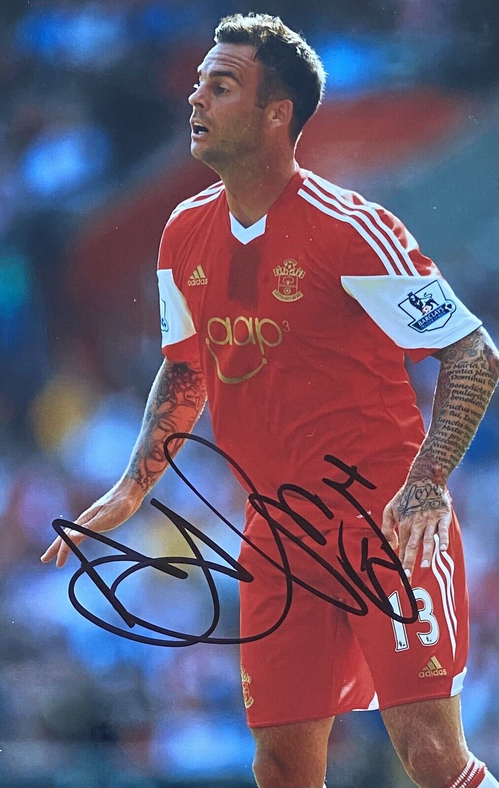 Danny Fox Genuine Hand Signed Southampton 6X4 Photo Poster painting