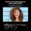 Smart Glasses AI Voice Assistant BT Audio Glasses with Open Ear Speaker Hands-Free Calls & Built-in Microphone for Men & Woman