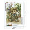 Diamond Painting -DIY Round Drill Cartoon Bear