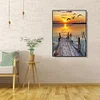 Painting By Numbers - DIY Seagull Bridge(40*50cm)