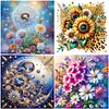 Flower - Round AB Drills Diamond Painting(45x45cm)