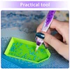 DIY Diamond Painting Stift Diamond Art Stift Diamond Painting Werkzeuge (8 Stück lila)