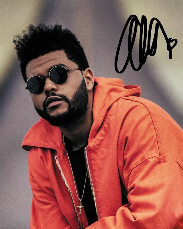 The Weeknd Autograph Signed Photo Poster painting Print