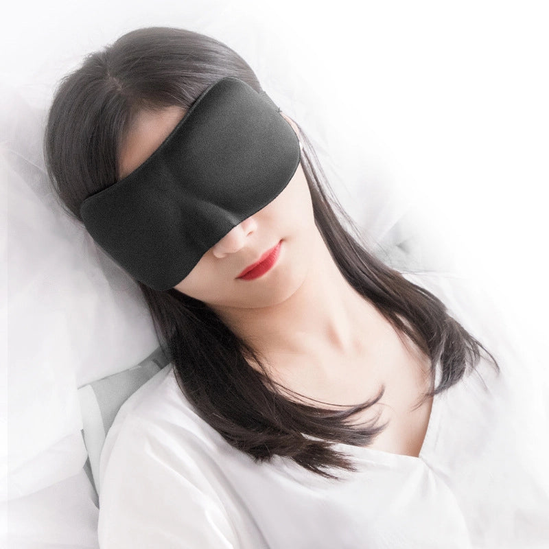 Eye Mask 3D Three-dimensional Sleep Shading Breathable Eye Mask Men And Women Lunch Break Sleeping Eye Mask Earplugs Gift Set