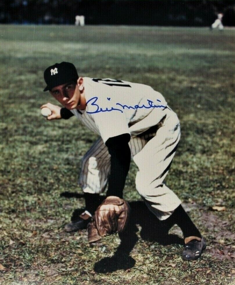 Billy Martin Autographed Signed 8x10 Photo Poster painting ( Yankees ) REPRINT