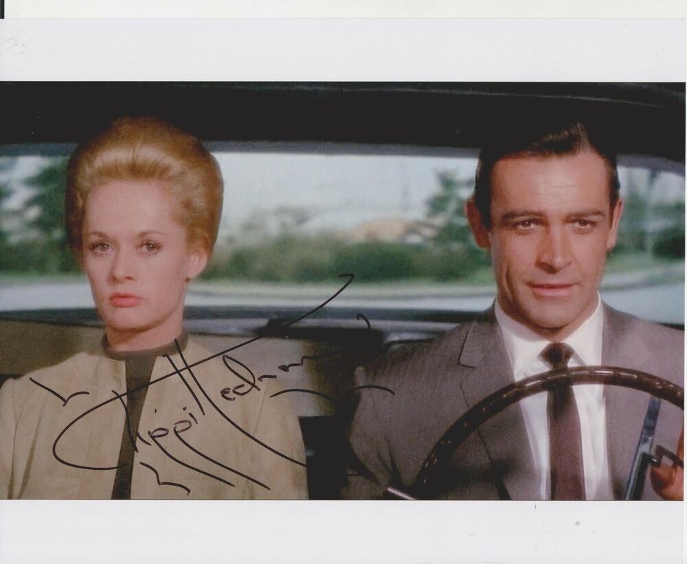 Tippi Hedren The Birds Hitchcock 8X10 Photo Poster painting #20 signed at the Hollywood Show