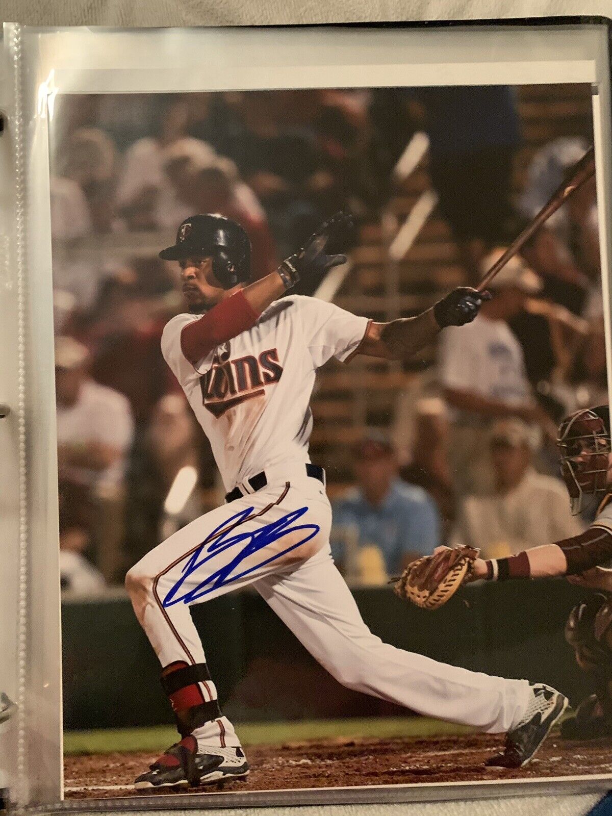 byron buxton signed 8x10 Picture