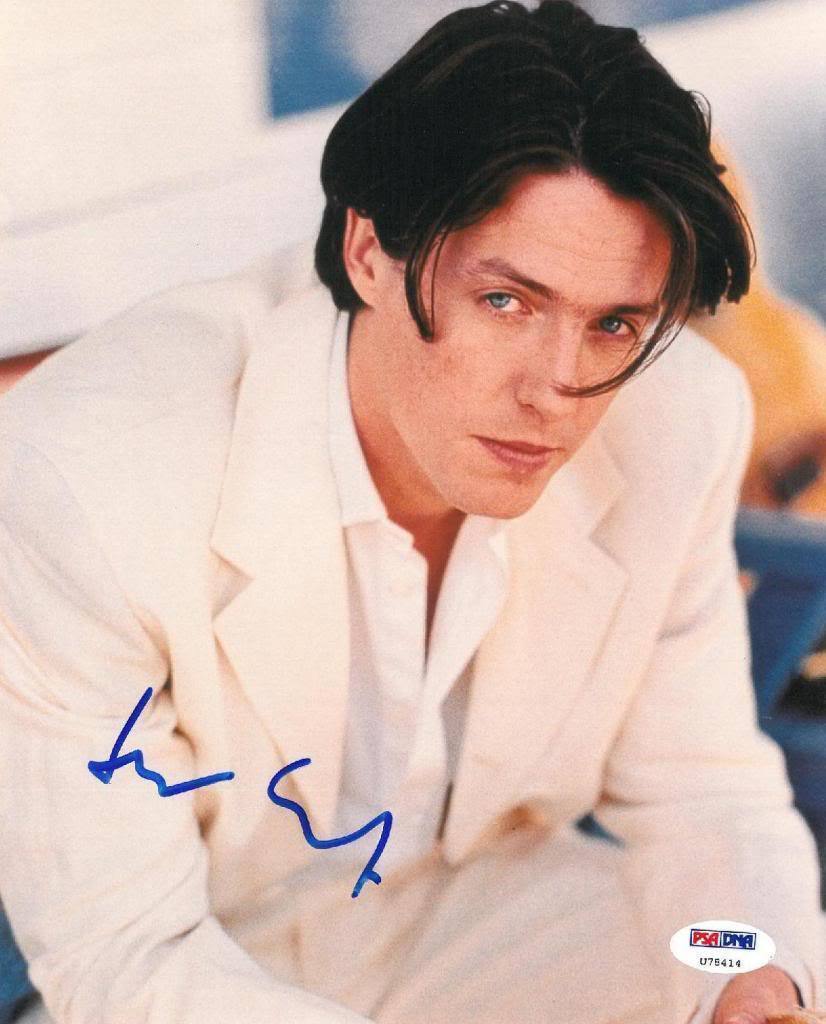 Hugh Grant Signed Authentic Autographed 8x10 Photo Poster painting (PSA/DNA) #U78414