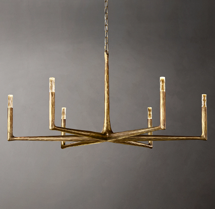 Thaddeus Round Chandelier 48" Vjlight