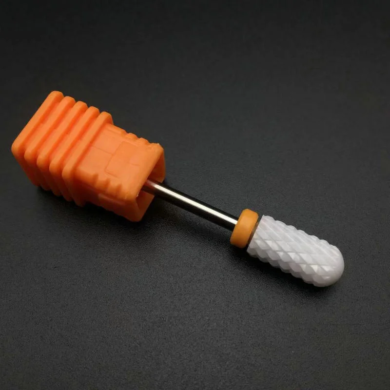 1pcs Ceramic Milling Cutter Nail Drill Bits Electric Manicure Drills Pedicure Mill Bits Machine Files Nail Art Tools Equipment-Nail Inspo