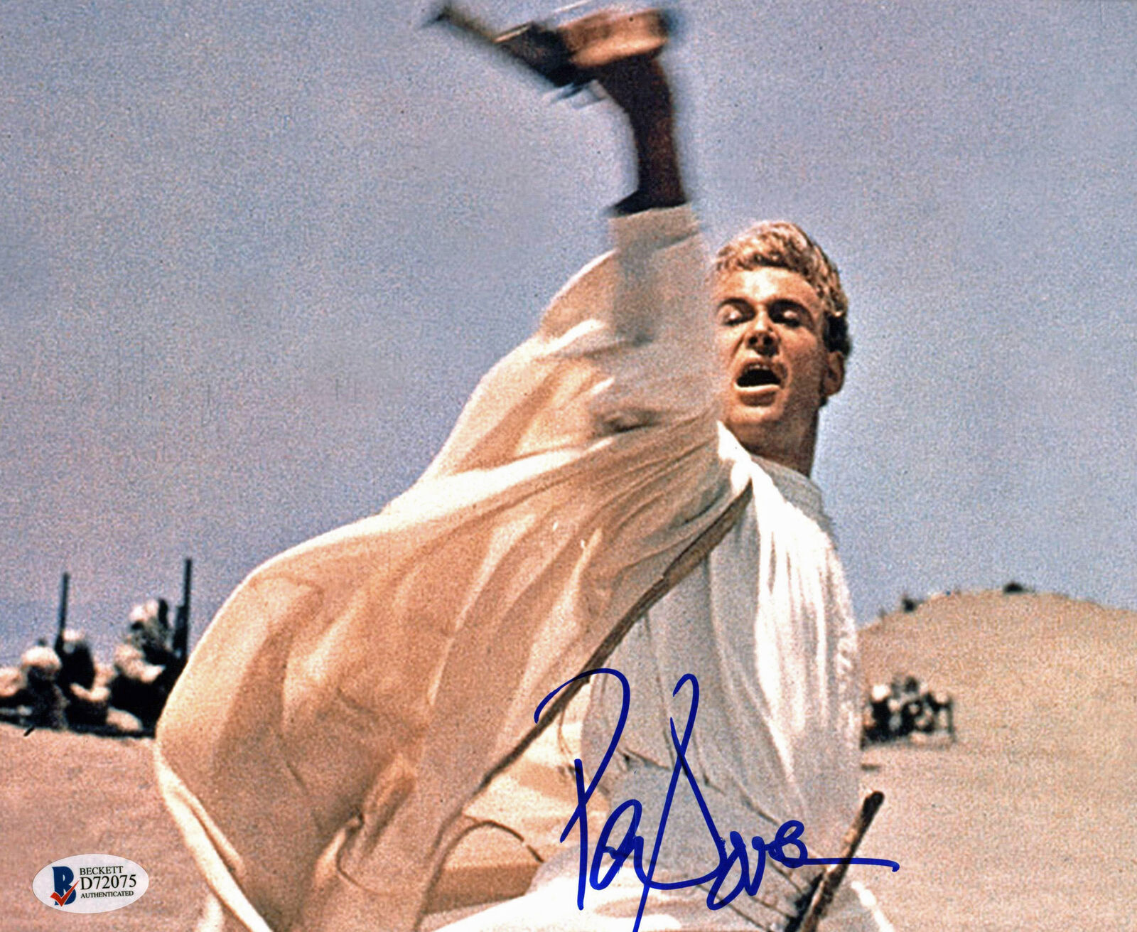 Peter O'Toole Lawrence of Arabia Authentic Signed 8x10 Photo Poster painting BAS #D72075