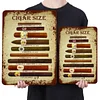 Cigar Sizes - Metal Tin Signs(8*12Inch/12*16Inch) - Bar