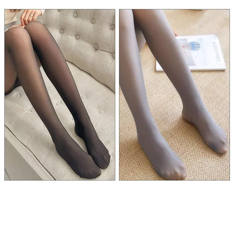 ATHVOTAR Winter Warm Leggings Women Thicken Velvet Casual Thermal Leggings Push Up Elasticity Leggings Women