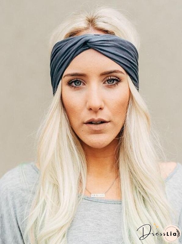 Contrast Color Hair Band Accessories