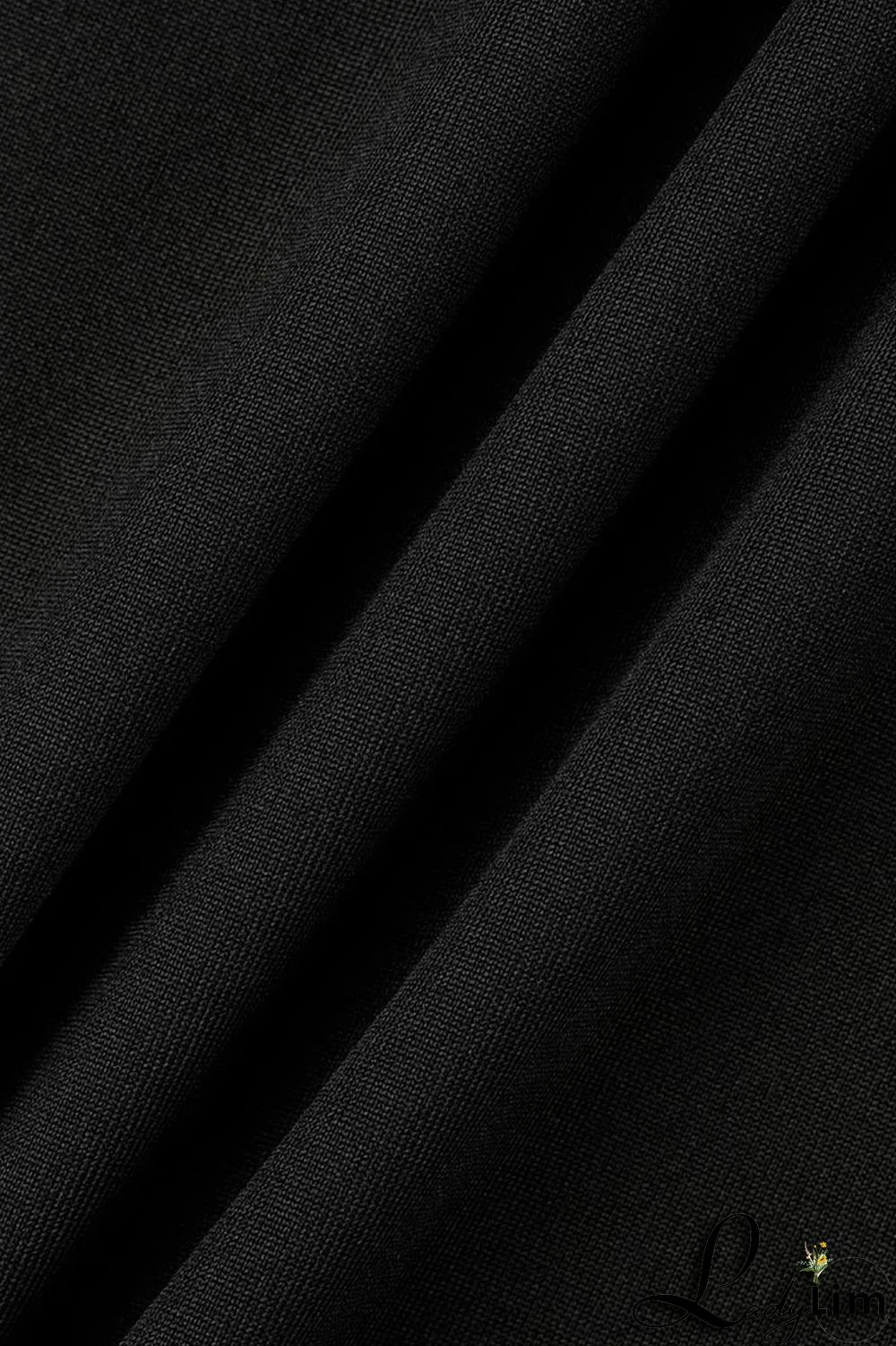 Black Elegant Solid Patchwork Oblique Collar Pencil Skirt Dresses