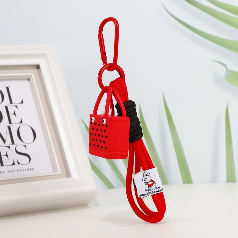 Cute Bag Plastic Women’s Keychain