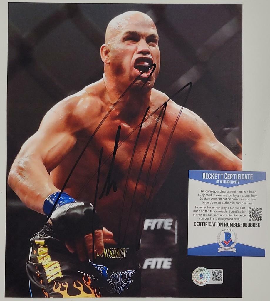 Tito Ortiz signed 8x10 Photo Poster painting UFC MMA Autograph (A) ~ Beckett BAS COA