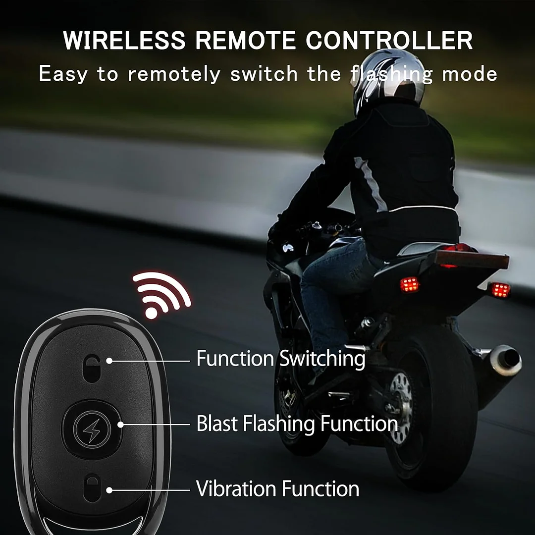 Wireless Remote Control Anti-Collision LED Strobe Light Kit