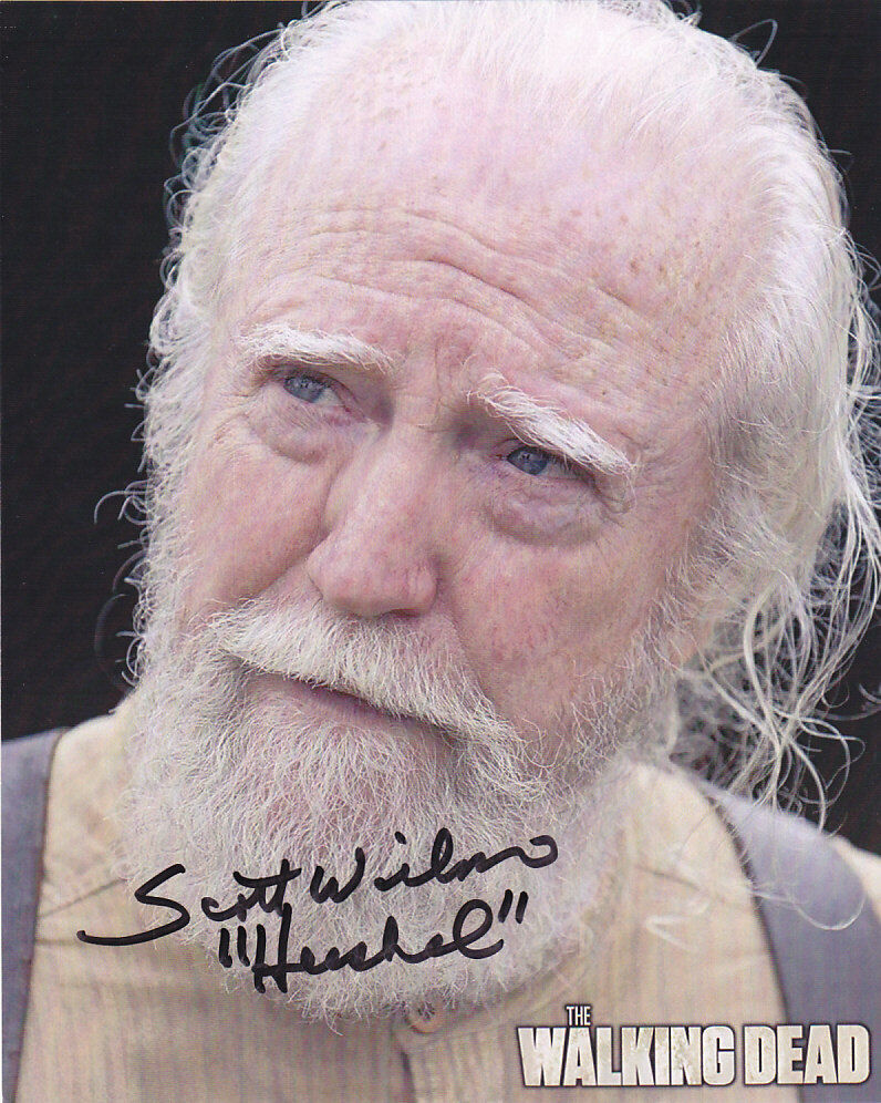 Scott Wilson - The Walking Dead signed Photo Poster painting