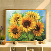 Sunflower - 11CT Full Beaded Cross Stitch Kit(65x50cm)