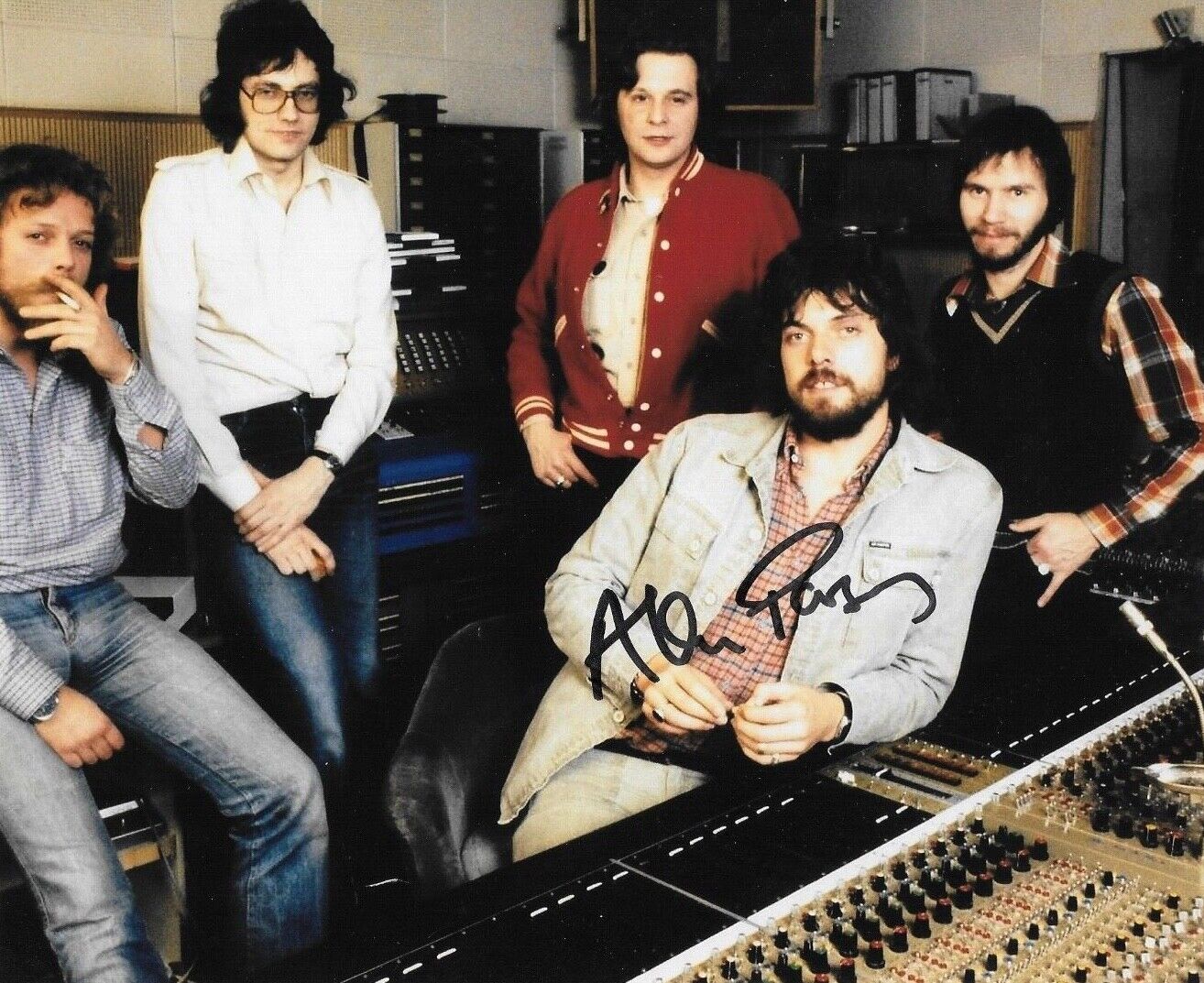 * ALAN PARSONS * signed 8x10 Photo Poster painting * THE ALAN PARSONS PROJECT * COA * 1