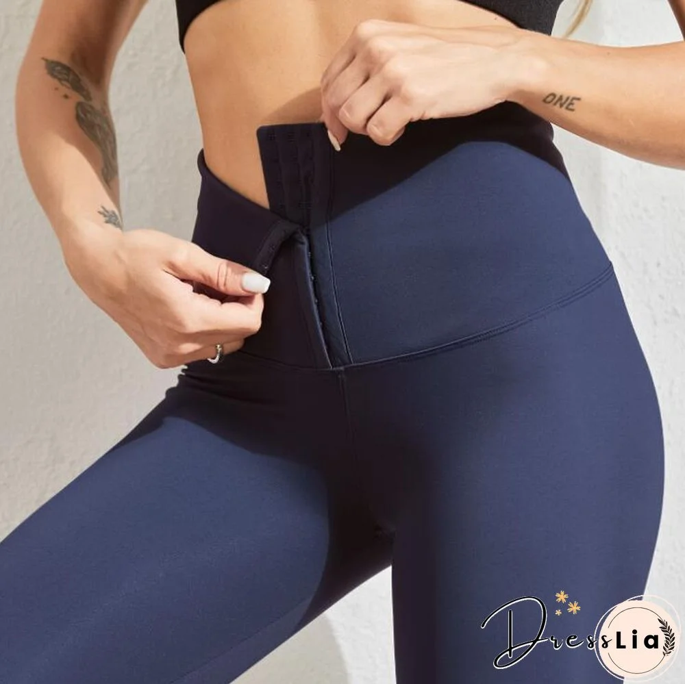 Seamless Waist Cicher Shapewear Sports Leggings