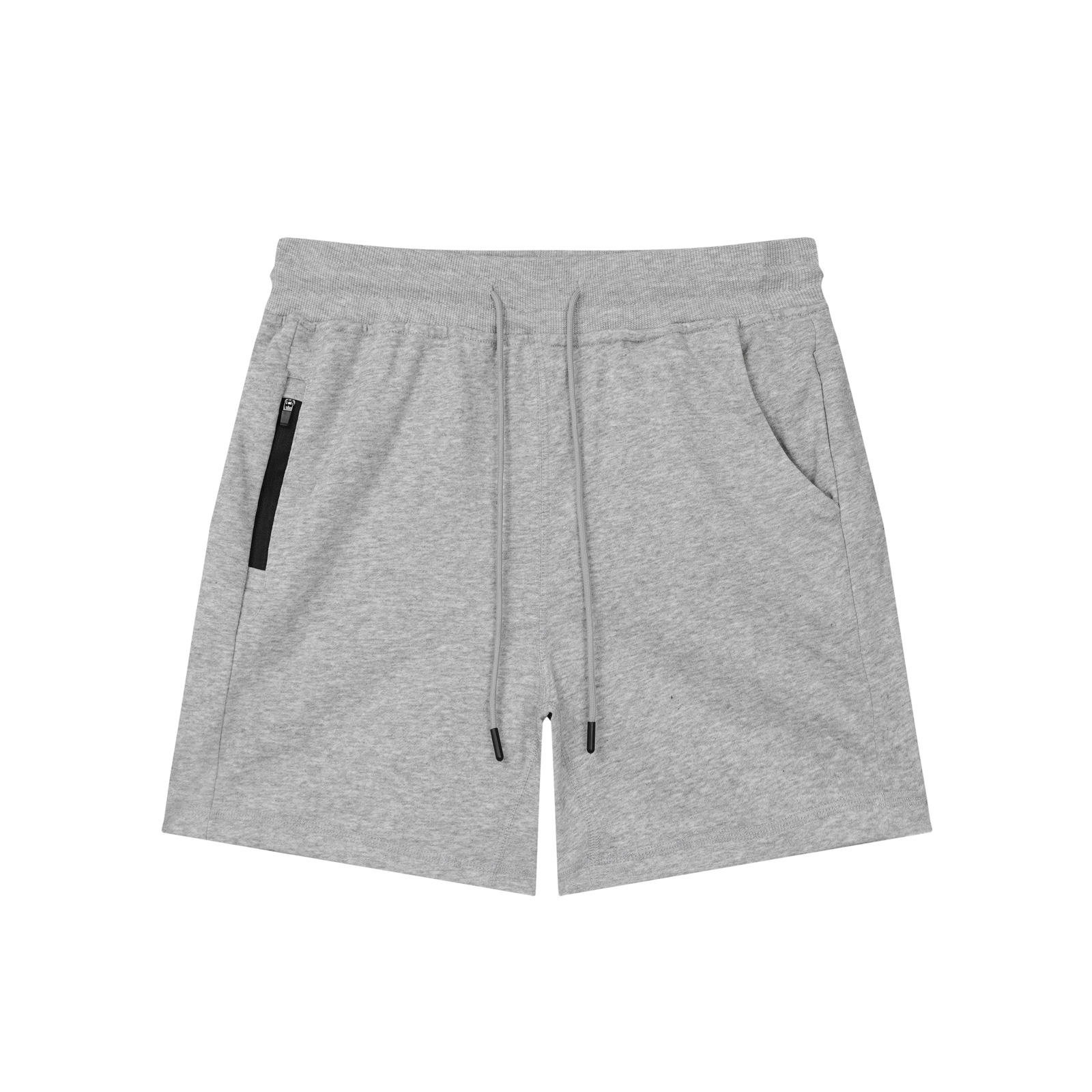 Bonushow Men Workout Joggers Shorts Solid Colors Elastic Gym Athletic Shorts with Pockets for Running Fitness Training Activewear